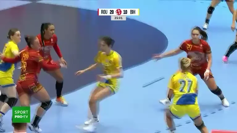 România - Bosnia 26-11 | Avantaj clar pentru tricolore la pauză