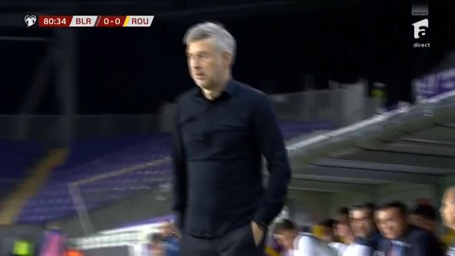 Imaginile neputinței! Cum a fost surprins Edi Iordănescu, cu zece minute înainte de finalul partidei cu Belarus_5