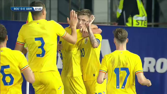 România U21 - Armenia U21 2-0. Baiaram în Giulești! Prima victorie pentru tricolorii lui Pancu în preliminarii_33