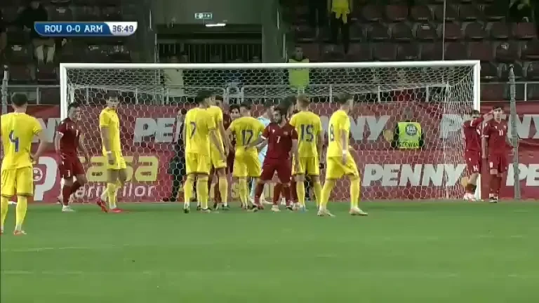 Rom&acirc;nia U21 - Armenia U21 | Vulturar deschide scorul &icirc;n Giulești