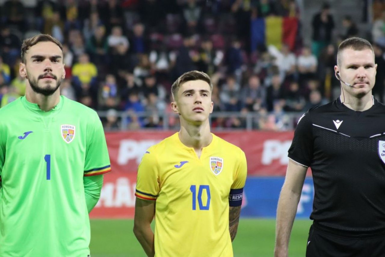 Cătălin Vulturar a marcat în prima repriză cu Armenia U21! Căpitanul George Popescu, pasator decisiv _4