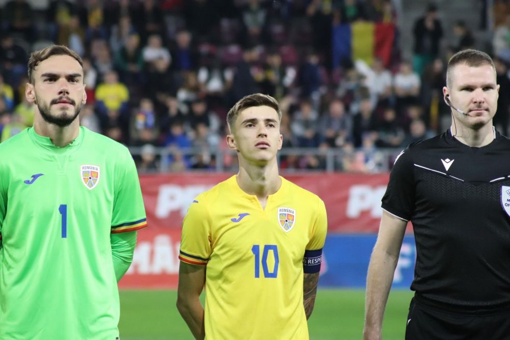 Cătălin Vulturar a marcat în prima repriză cu Armenia U21! Căpitanul George Popescu, pasator decisiv _4
