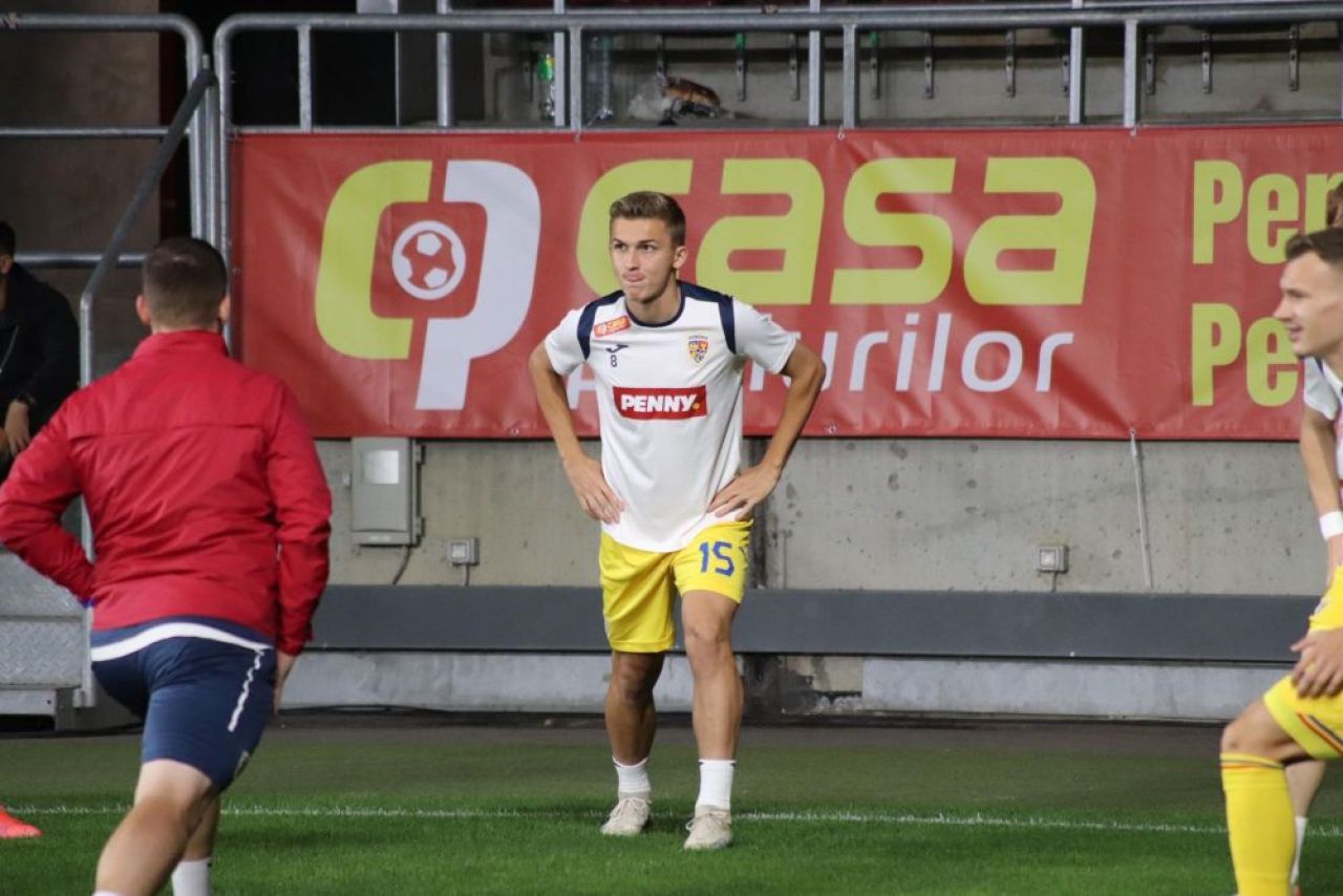 Cătălin Vulturar a marcat în prima repriză cu Armenia U21! Căpitanul George Popescu, pasator decisiv _7
