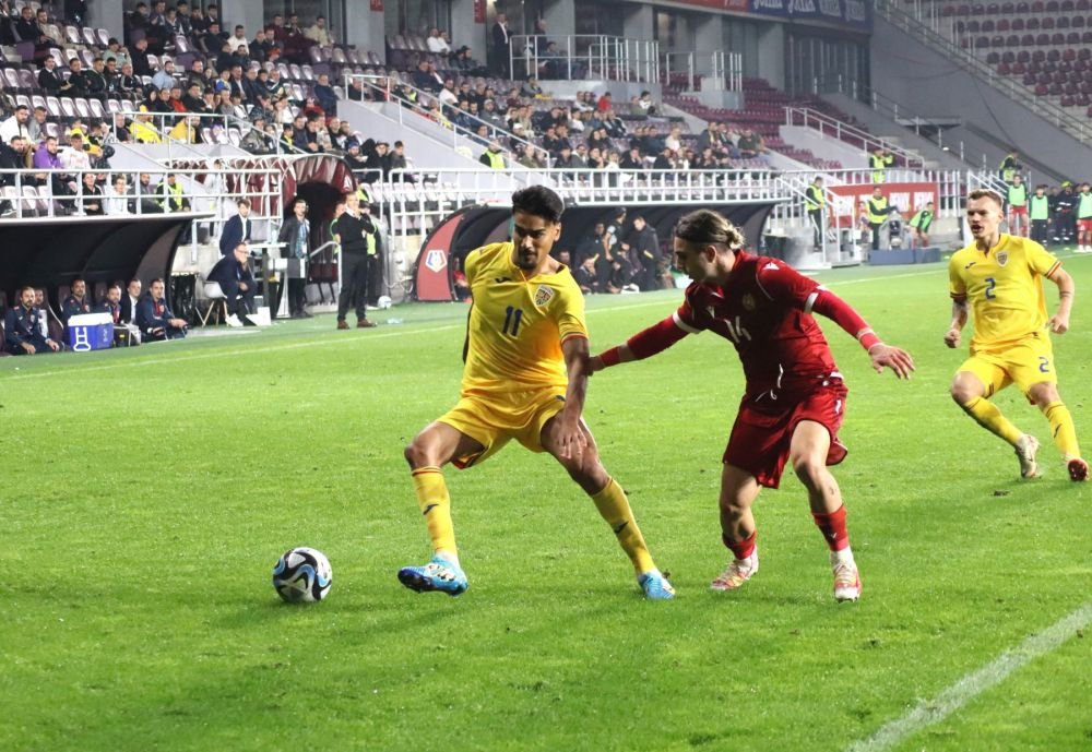 Rom&acirc;nia U21 - Armenia U21 2-0. Baiaram &icirc;n Giulești! Prima victorie pentru tricolorii lui Pancu &icirc;n preliminarii