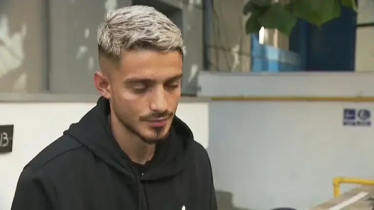 Reacția lui Albion Rrahmani după accidentare (14.10.2023)