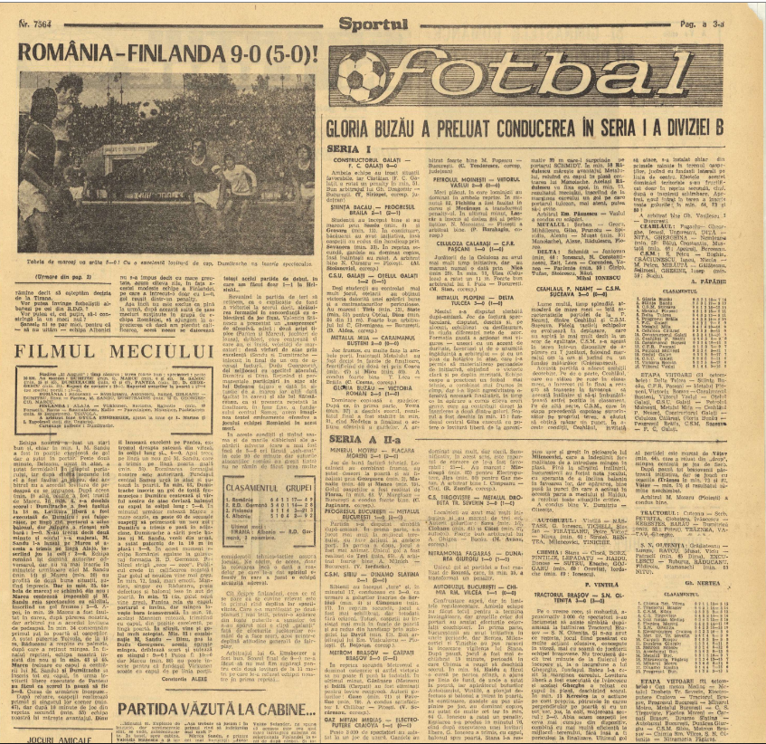 50 de ani de la cea mai clară victorie din istoria naționalei României, un 9-0 de poveste cu Finlanda! Mircea Sandu și Dudu Georgescu, printre marcatori_4