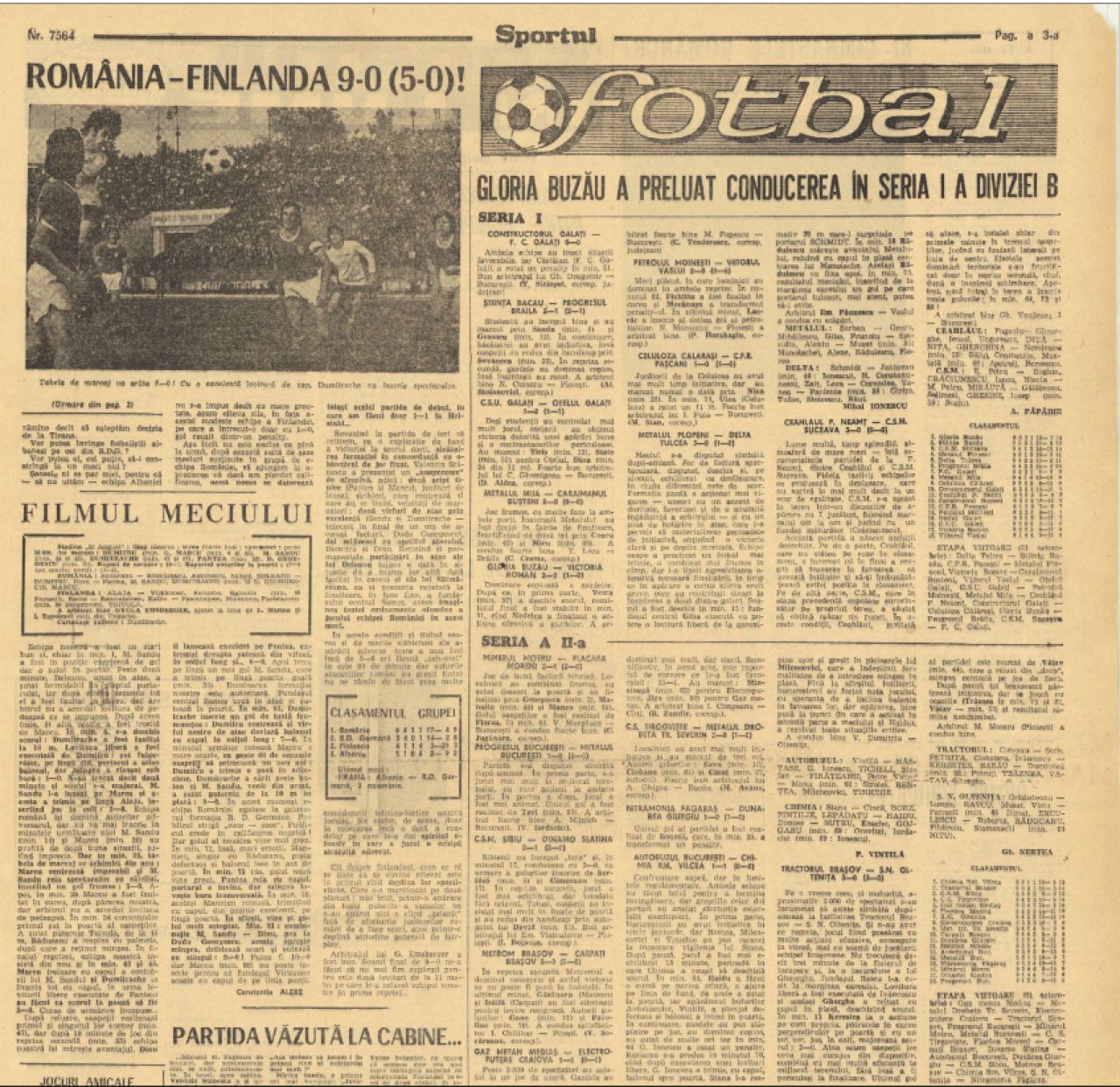 50 de ani de la cea mai clară victorie din istoria naționalei României, un 9-0 de poveste cu Finlanda! Mircea Sandu și Dudu Georgescu, printre marcatori_4