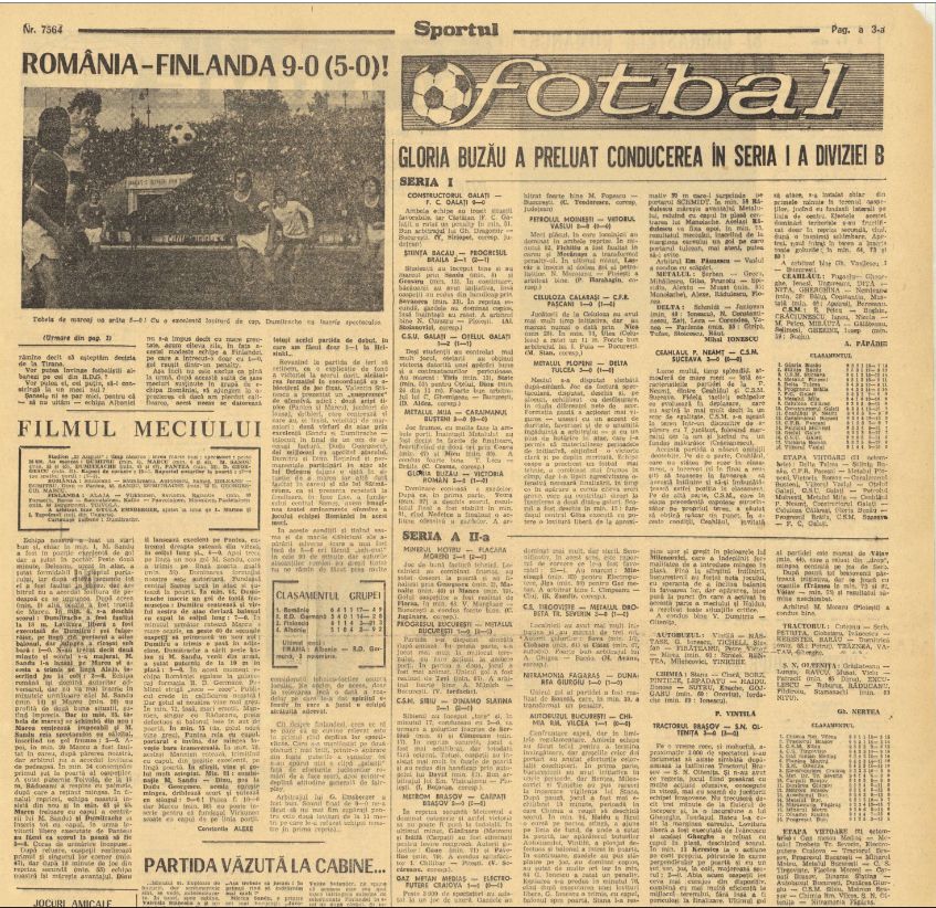 50 de ani de la cea mai clară victorie din istoria naționalei României, un 9-0 de poveste cu Finlanda! Mircea Sandu și Dudu Georgescu, printre marcatori_4