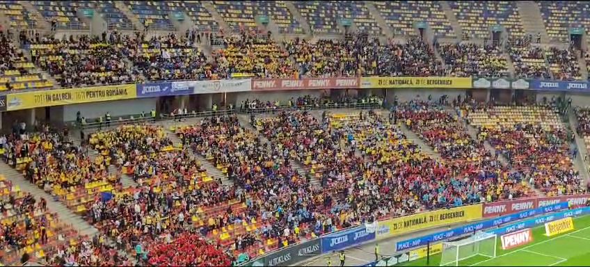 Copiii au încins atmosfera pe Arena Națională și au intonat din toți plămânii imnul României!_3