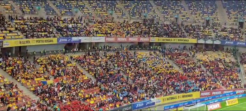 Copiii au încins atmosfera pe Arena Națională și au intonat din toți plămânii imnul României!_5