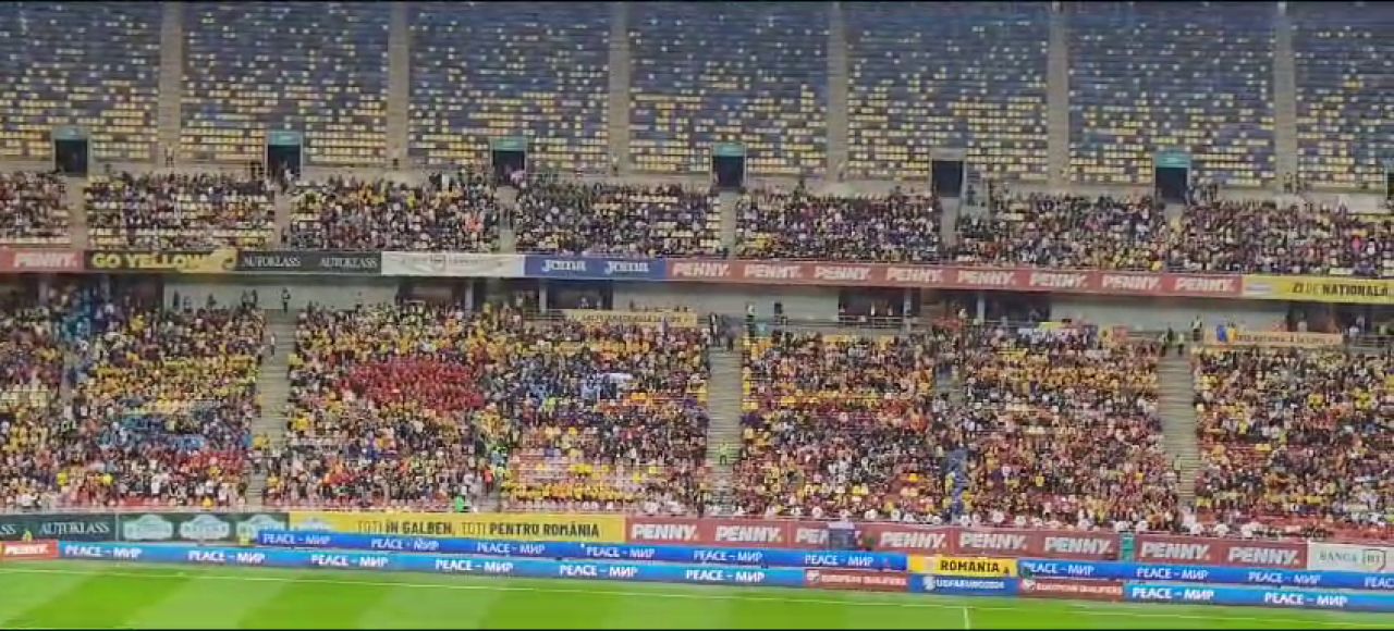 Copiii au încins atmosfera pe Arena Națională și au intonat din toți plămânii imnul României!_11
