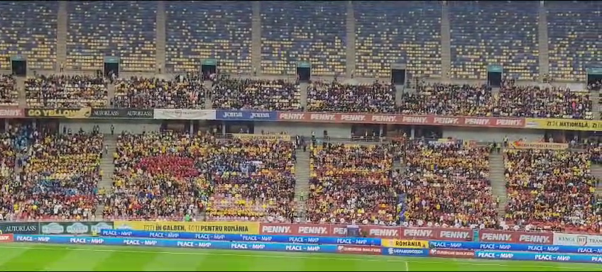 Copiii au încins atmosfera pe Arena Națională și au intonat din toți plămânii imnul României!_13