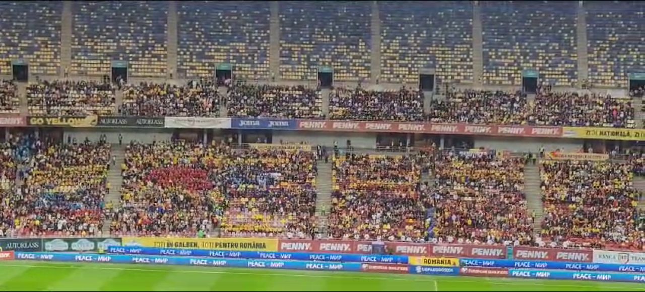 Copiii au încins atmosfera pe Arena Națională și au intonat din toți plămânii imnul României!_13