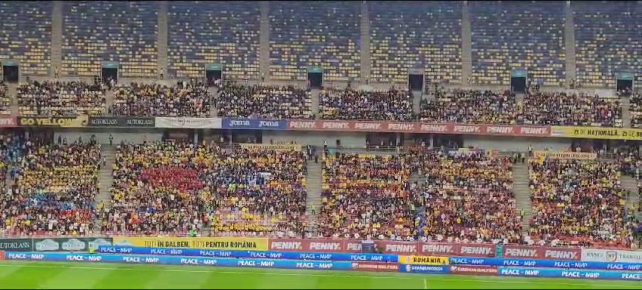 Copiii au încins atmosfera pe Arena Națională și au intonat din toți plămânii imnul României!_15
