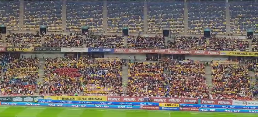 Copiii au încins atmosfera pe Arena Națională și au intonat din toți plămânii imnul României!_16