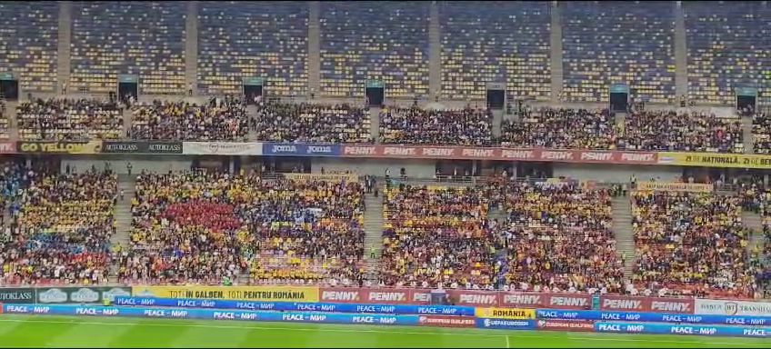 Copiii au încins atmosfera pe Arena Națională și au intonat din toți plămânii imnul României!_16