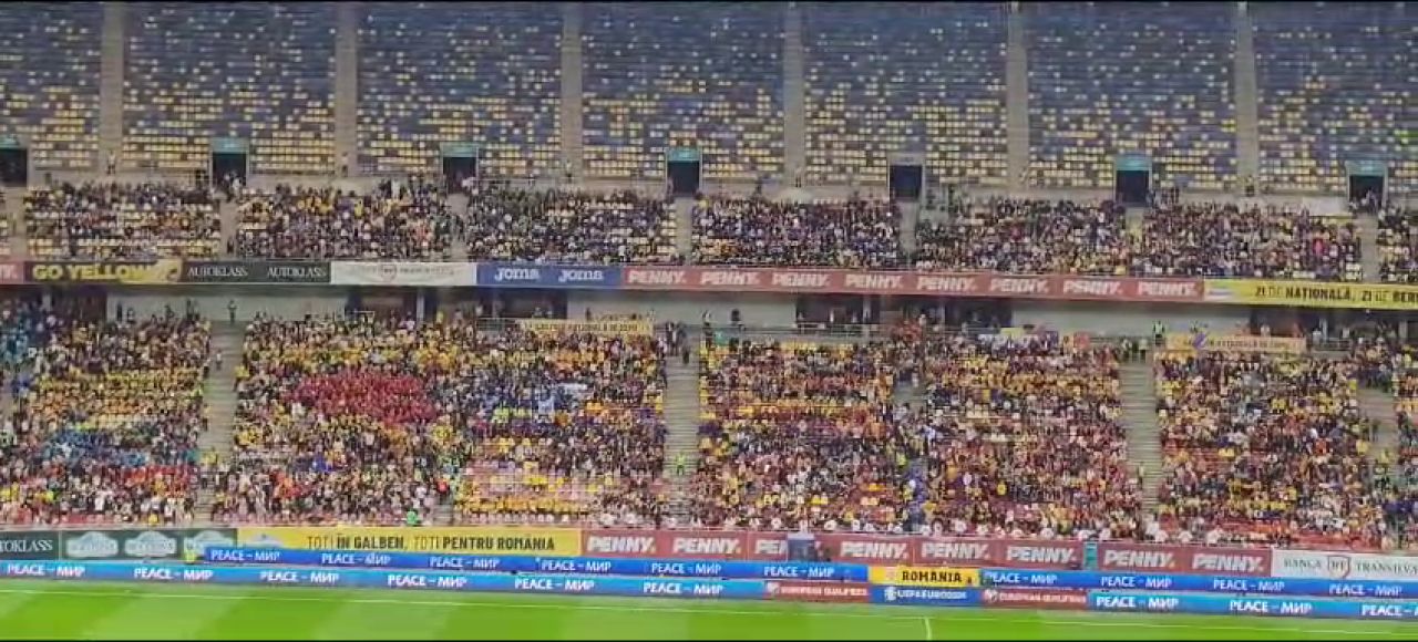 Copiii au încins atmosfera pe Arena Națională și au intonat din toți plămânii imnul României!_17