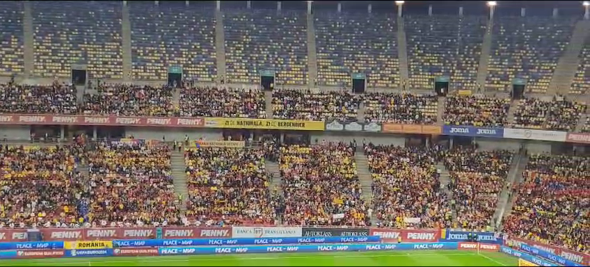 Copiii au încins atmosfera pe Arena Națională și au intonat din toți plămânii imnul României!_22