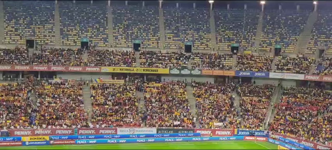 Copiii au încins atmosfera pe Arena Națională și au intonat din toți plămânii imnul României!_26