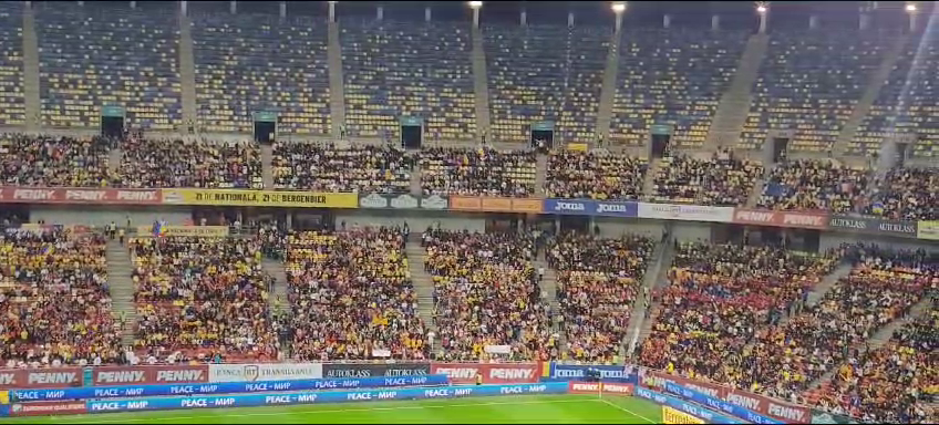 Copiii au încins atmosfera pe Arena Națională și au intonat din toți plămânii imnul României!_45