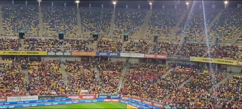 Copiii au încins atmosfera pe Arena Națională și au intonat din toți plămânii imnul României!_56