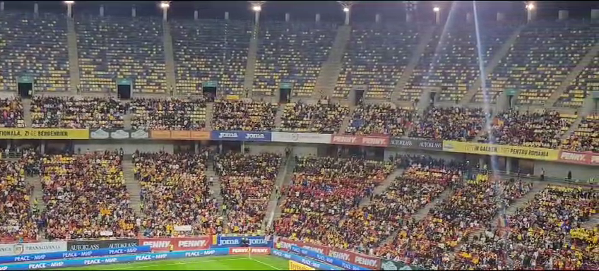 Copiii au încins atmosfera pe Arena Națională și au intonat din toți plămânii imnul României!_58