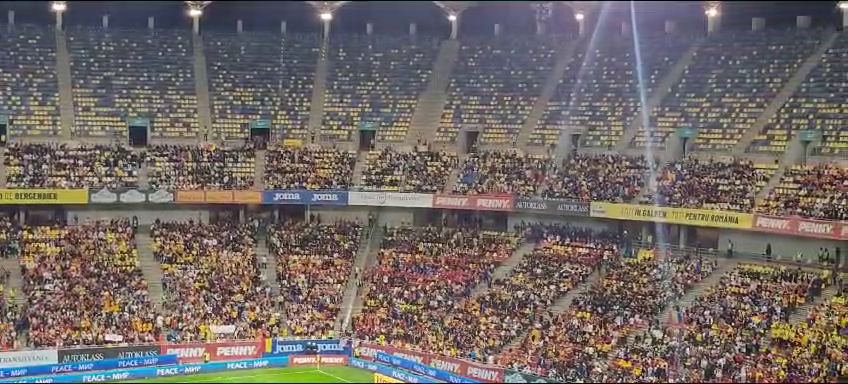 Copiii au încins atmosfera pe Arena Națională și au intonat din toți plămânii imnul României!_61