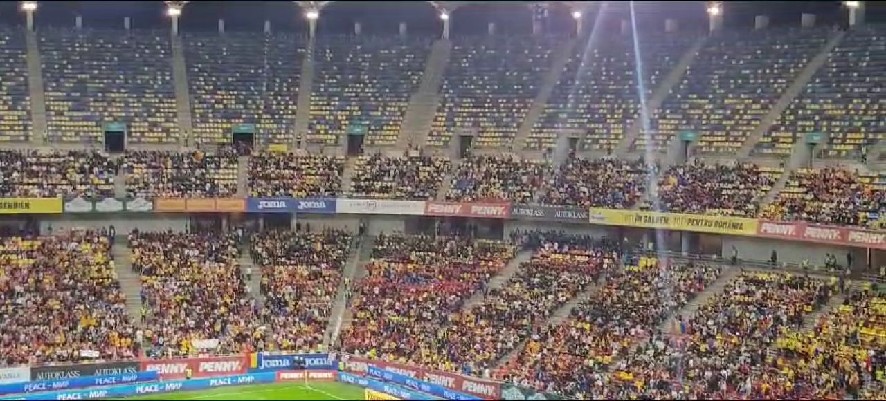 Copiii au încins atmosfera pe Arena Națională și au intonat din toți plămânii imnul României!_1