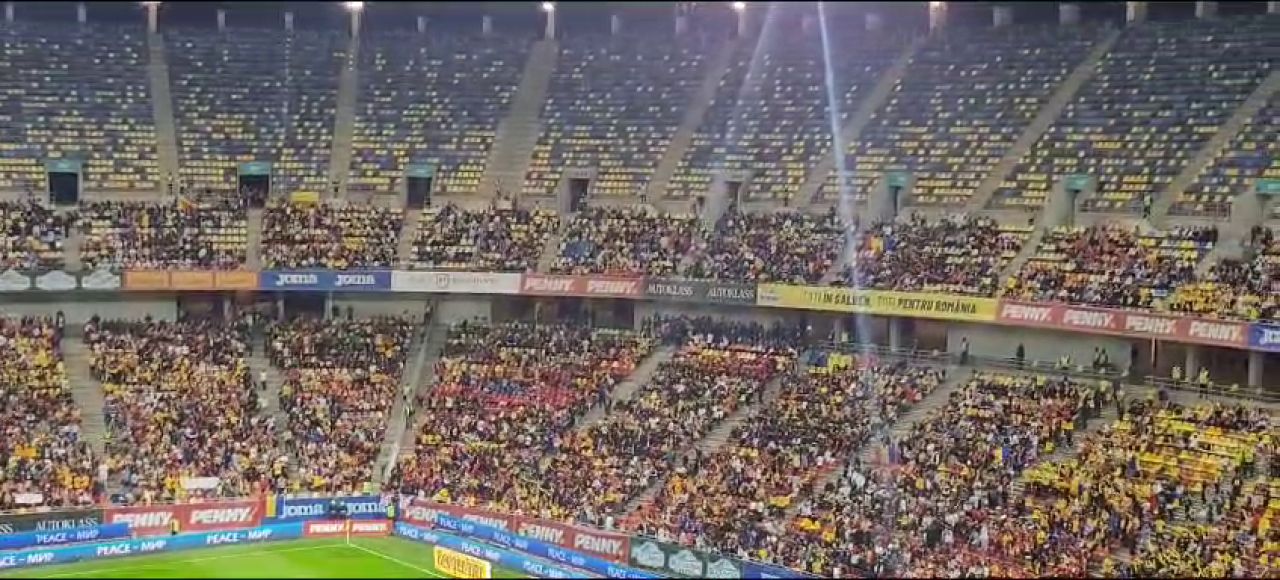 Copiii au încins atmosfera pe Arena Națională și au intonat din toți plămânii imnul României!_68