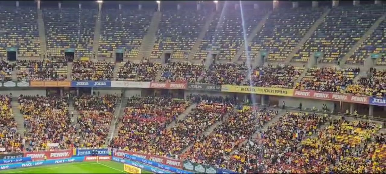 Copiii au încins atmosfera pe Arena Națională și au intonat din toți plămânii imnul României!_69