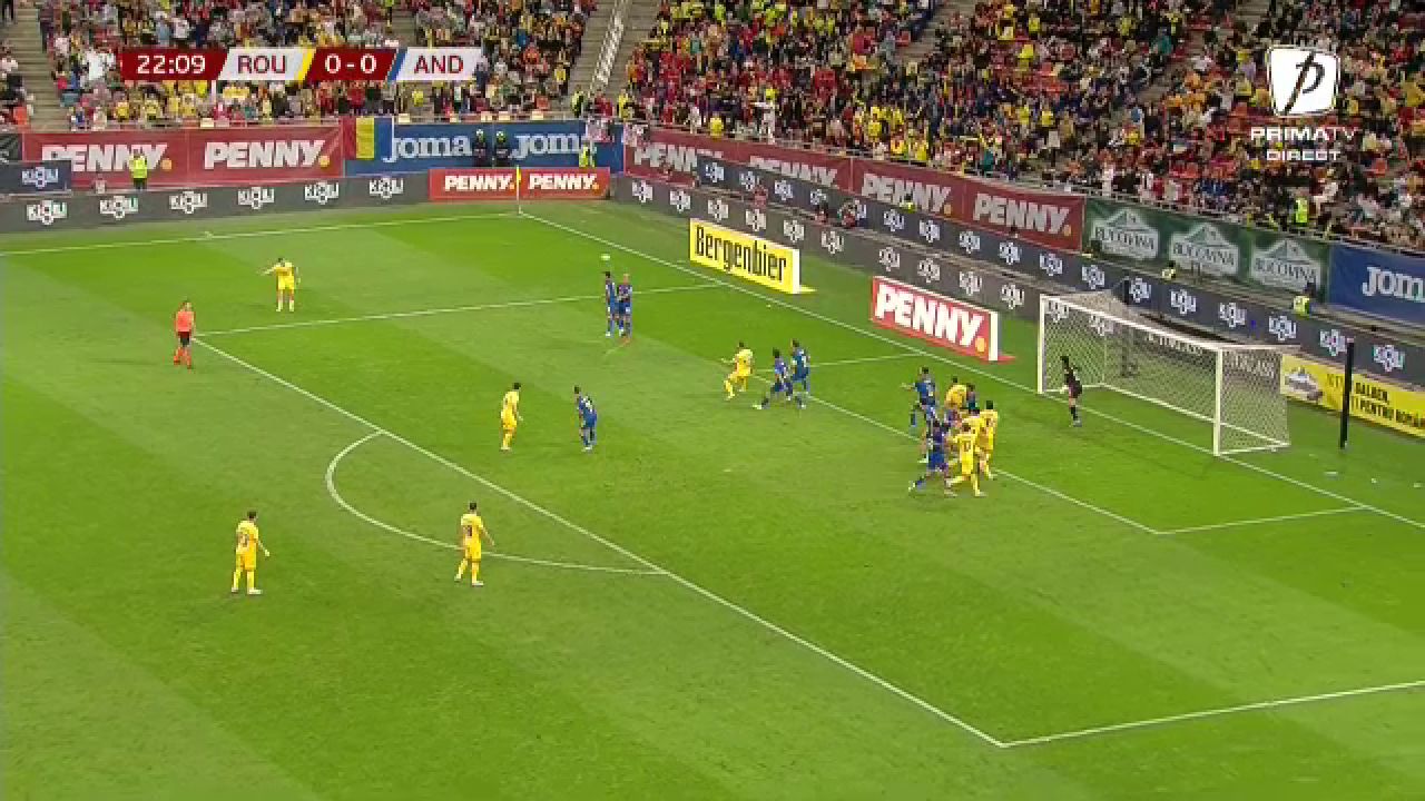 Ca David Beckham în vremurile bune! Nicolae Stanciu a înscris un gol senzațional din lovitură liberă în România - Andorra_8