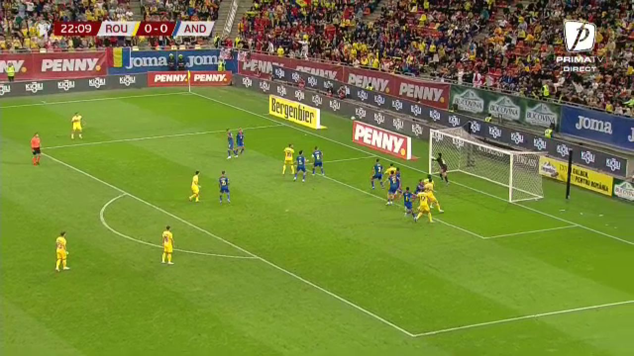 Ca David Beckham în vremurile bune! Nicolae Stanciu a înscris un gol senzațional din lovitură liberă în România - Andorra_10