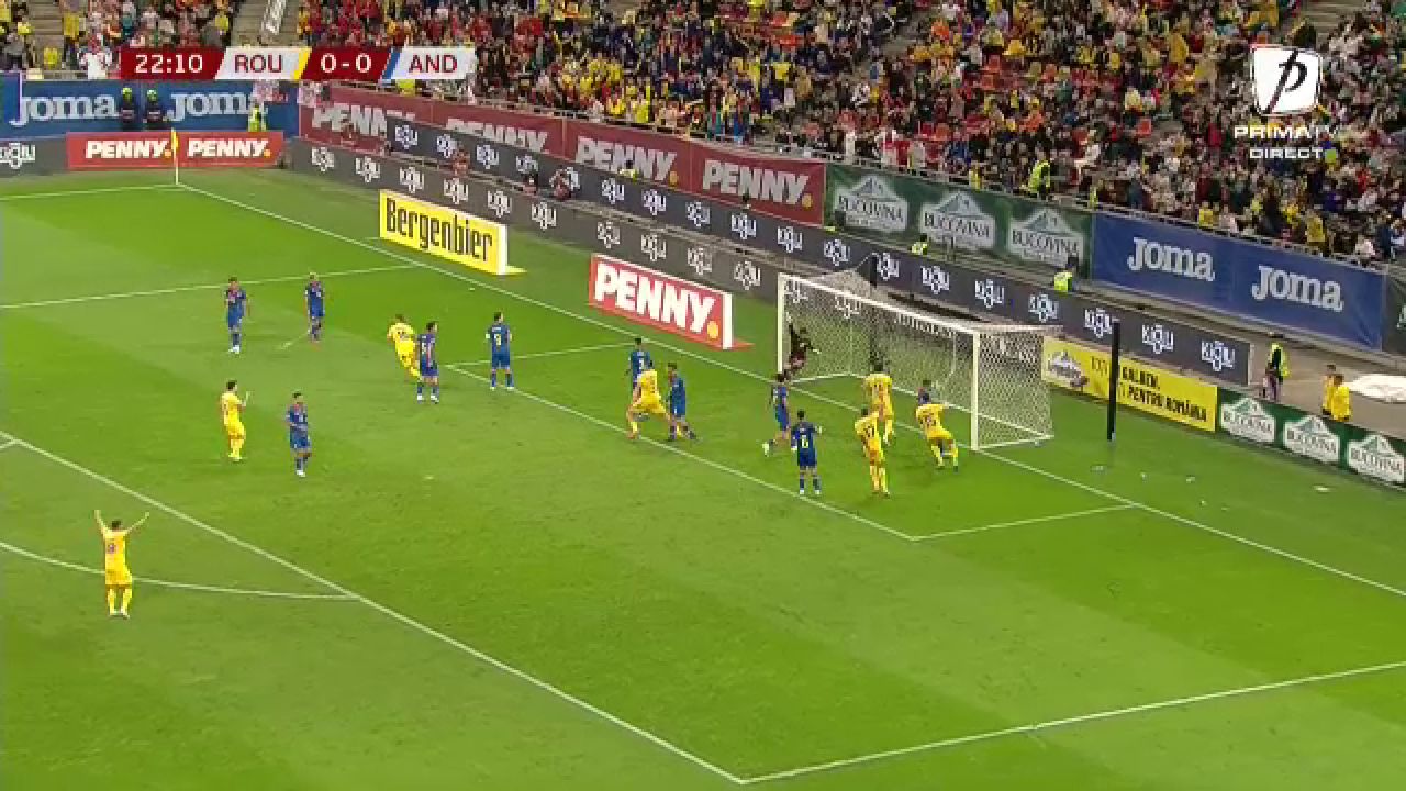 Ca David Beckham în vremurile bune! Nicolae Stanciu a înscris un gol senzațional din lovitură liberă în România - Andorra_15