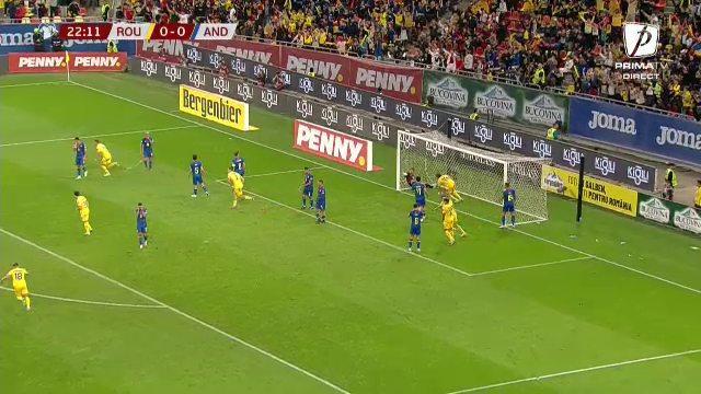 Ca David Beckham în vremurile bune! Nicolae Stanciu a înscris un gol senzațional din lovitură liberă în România - Andorra_20