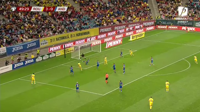 Florinel Coman a rupt plasa în România - Andorra și a înscris primul său gol la națională_9