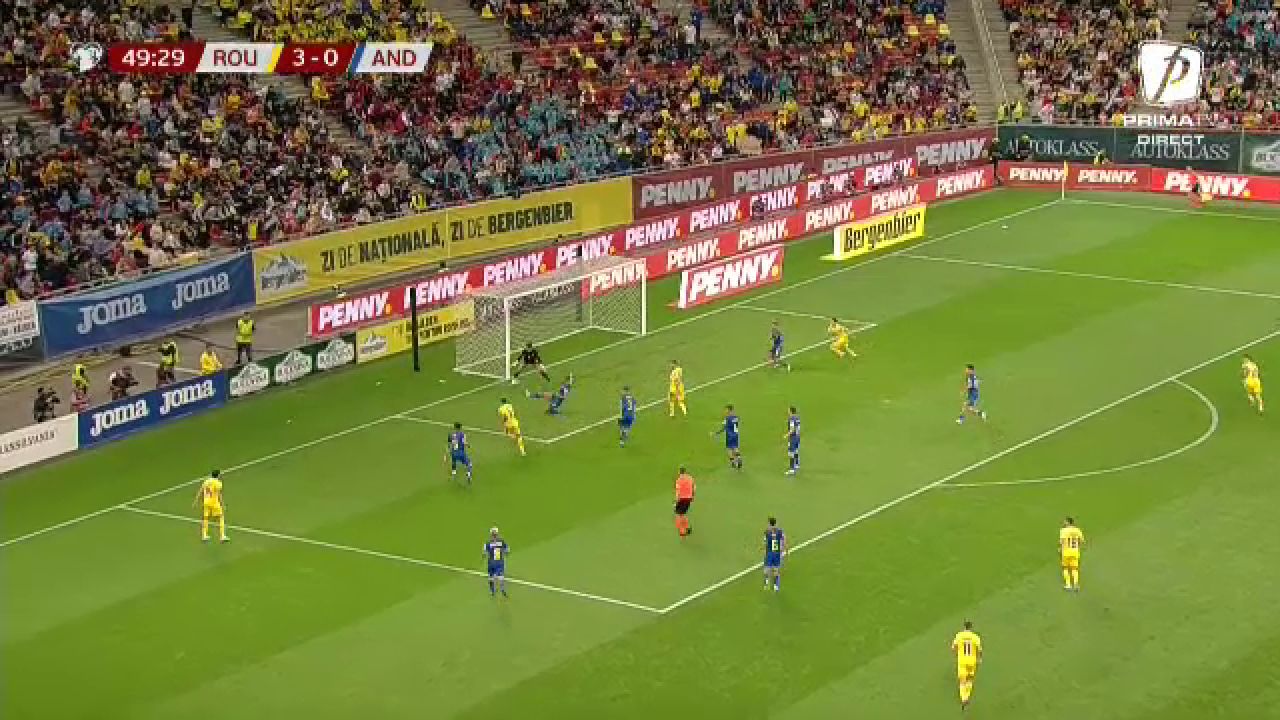 Florinel Coman a rupt plasa în România - Andorra și a înscris primul său gol la națională_9