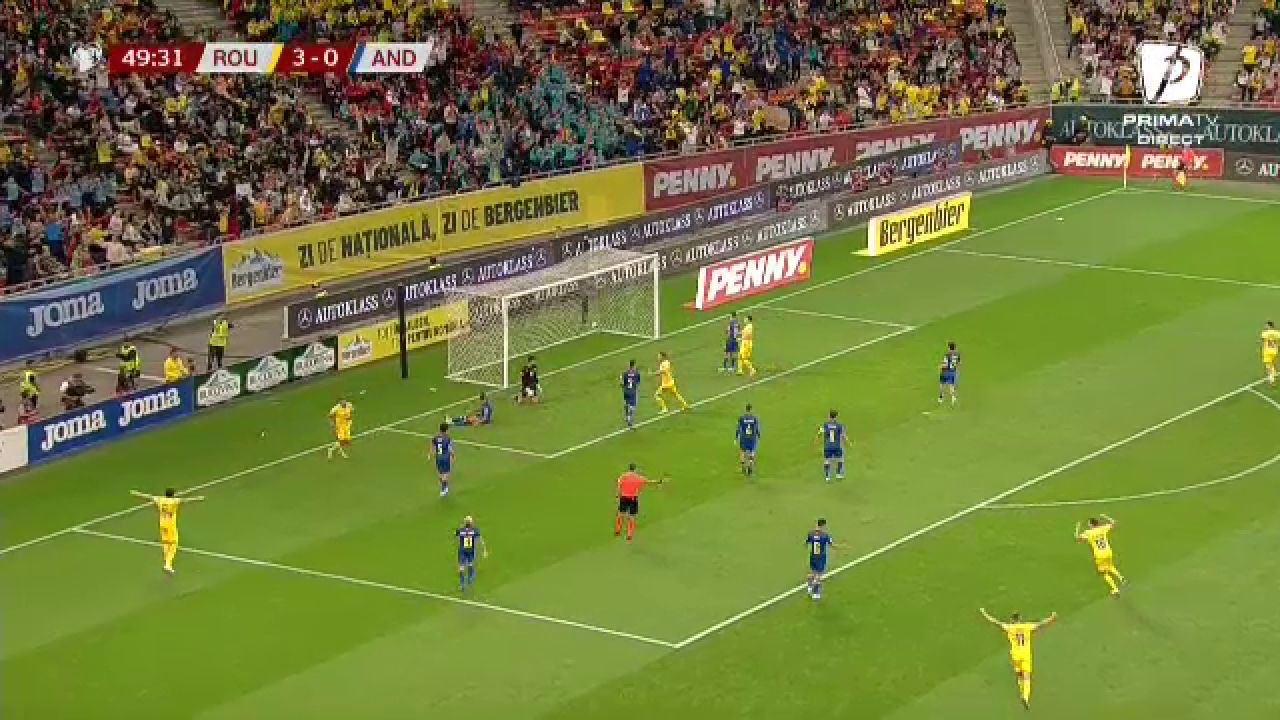 Florinel Coman a rupt plasa în România - Andorra și a înscris primul său gol la națională_15