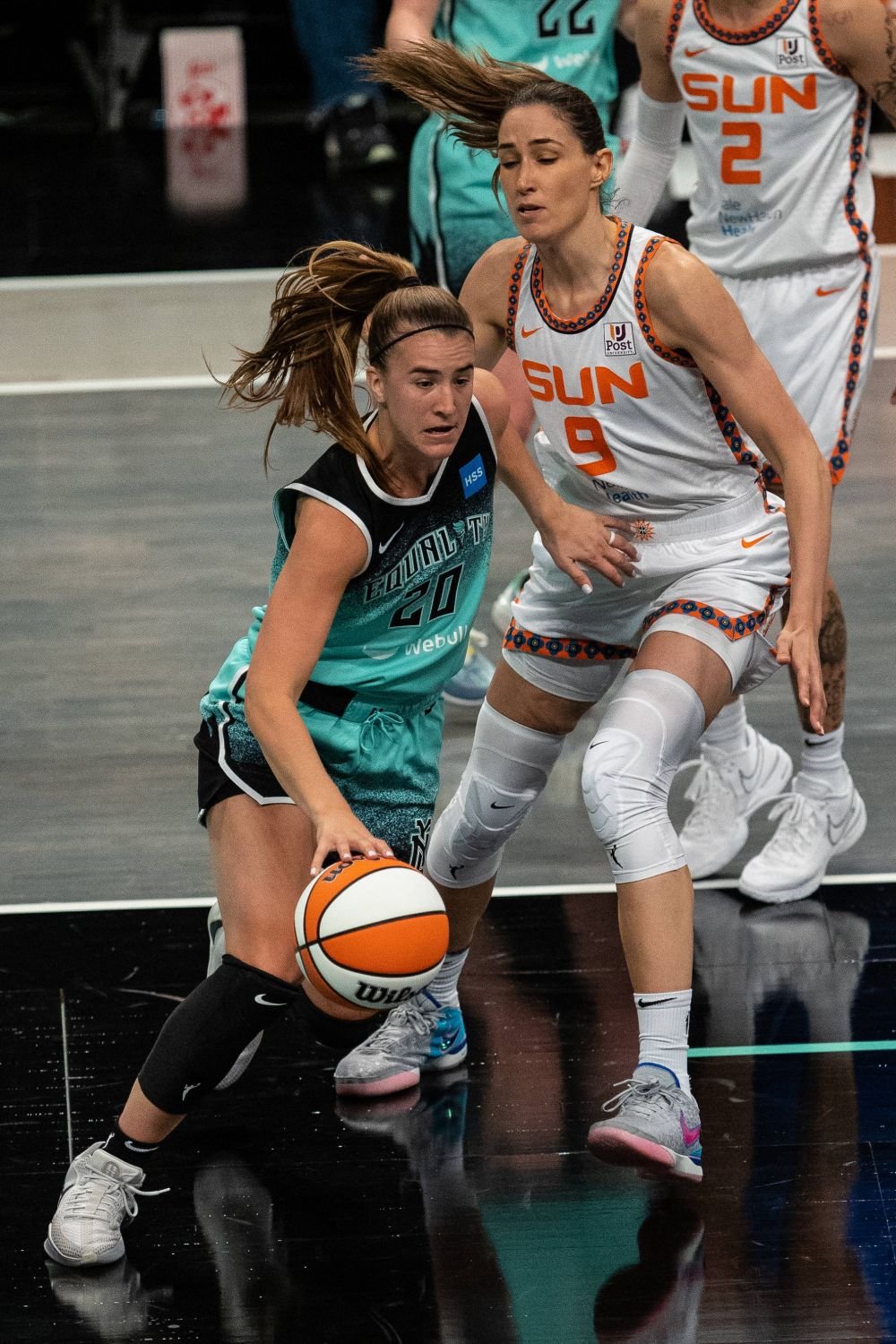 Sabrina, bat-o vina! Sabrina Ionescu, ”strălucitoare” în finala campionatului WNBA, New York Liberty - Las Vegas Aces_10