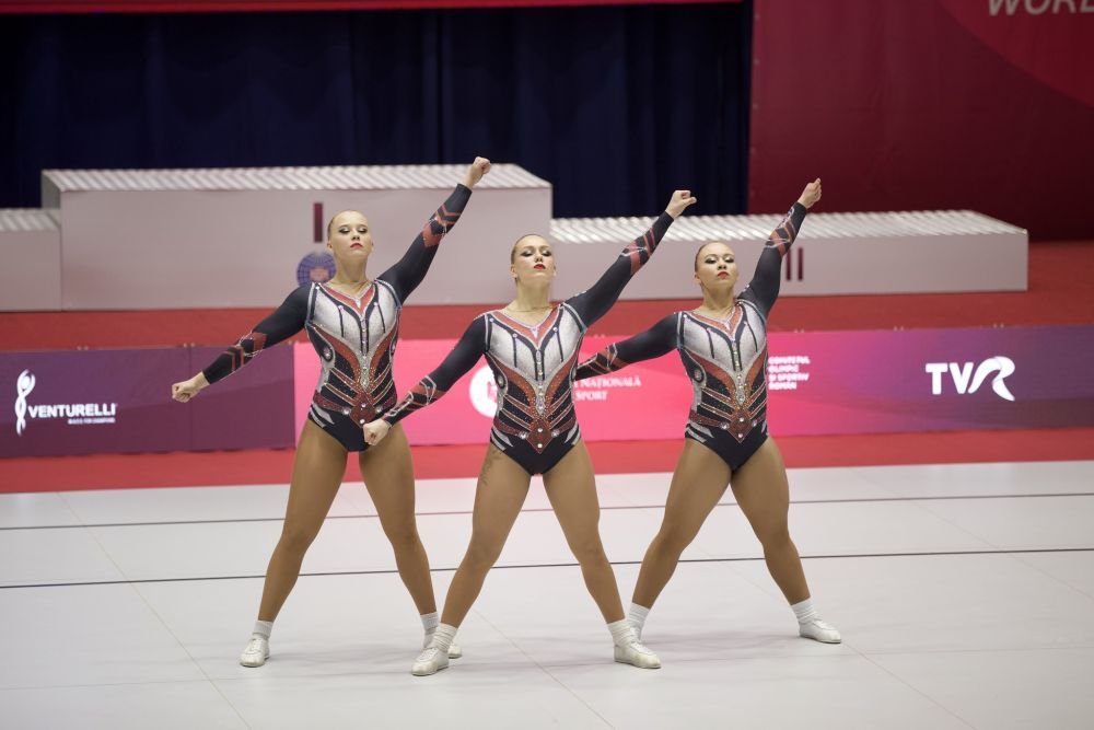 România, două medalii de aur la Cupa Mondială de gimnastică aerobică de la București_2
