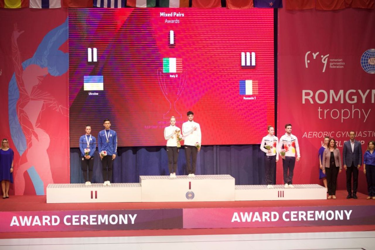 România, două medalii de aur la Cupa Mondială de gimnastică aerobică de la București_5