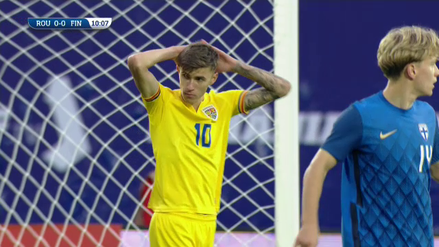 Gigi, nu te uita! Tavi Popescu a ratat incredibil &icirc;n Rom&acirc;nia U21 - Finlanda U21&nbsp;