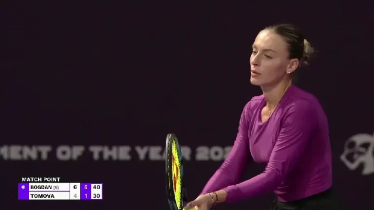 Ana Bogdan - Viktoria Tomova 6-4, 6-1, la Transylvania Open (Pro Arena și VOYO)