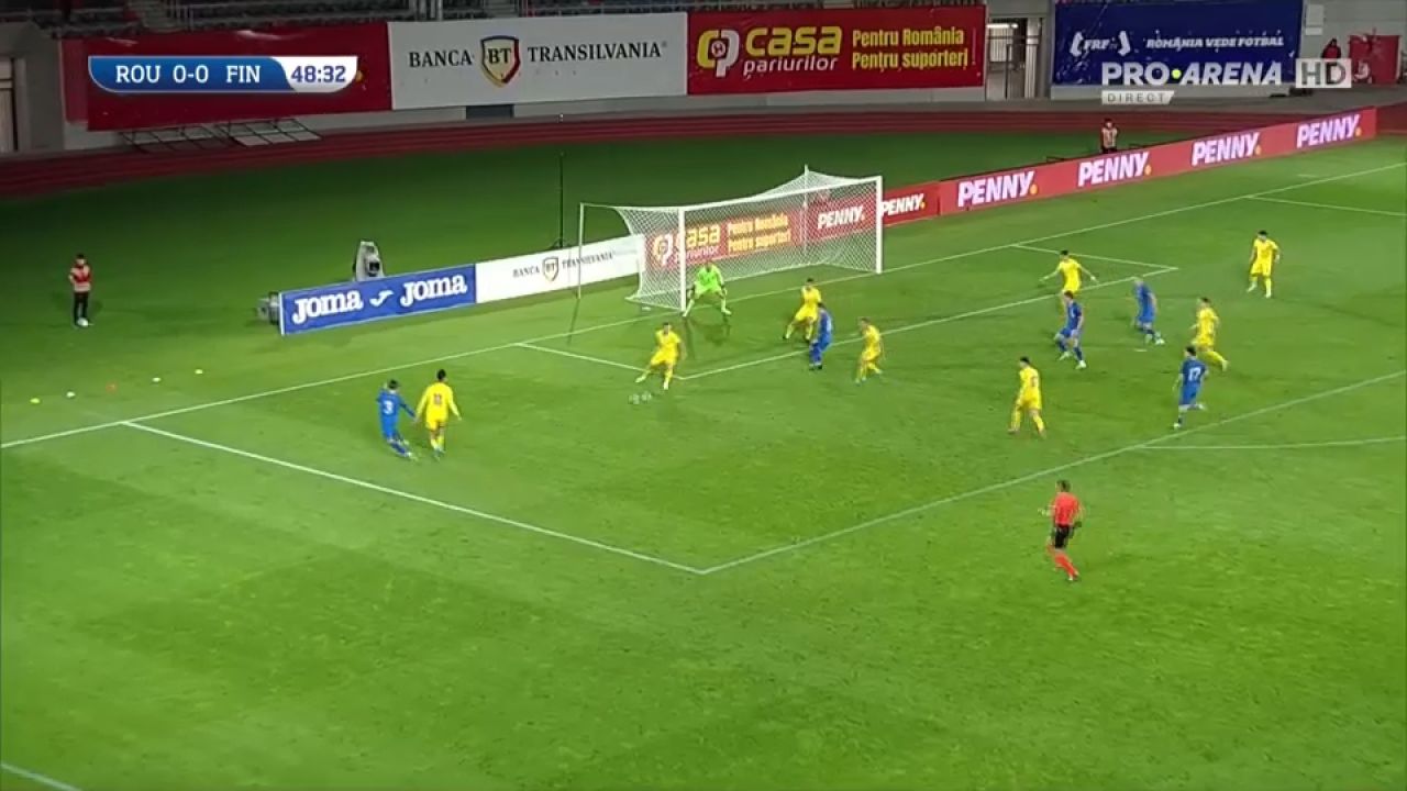 România U21 - Finlanda U21 1-0 | Matei Ilie aduce victoria în al șaptelea minut de prelungire. Meciul a fost live pe Pro Arena și VOYO_10