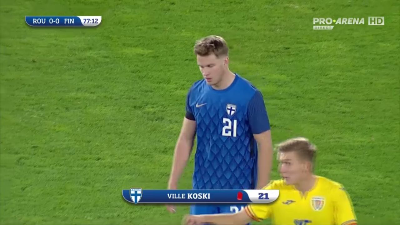 România U21 - Finlanda U21 1-0 | Matei Ilie aduce victoria în al șaptelea minut de prelungire. Meciul a fost live pe Pro Arena și VOYO_14