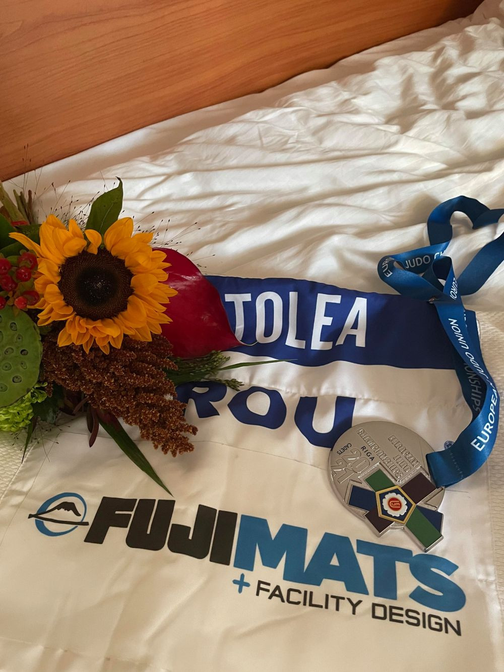 Vanessa Tolea, frumoasa din lotul României de judo. 
