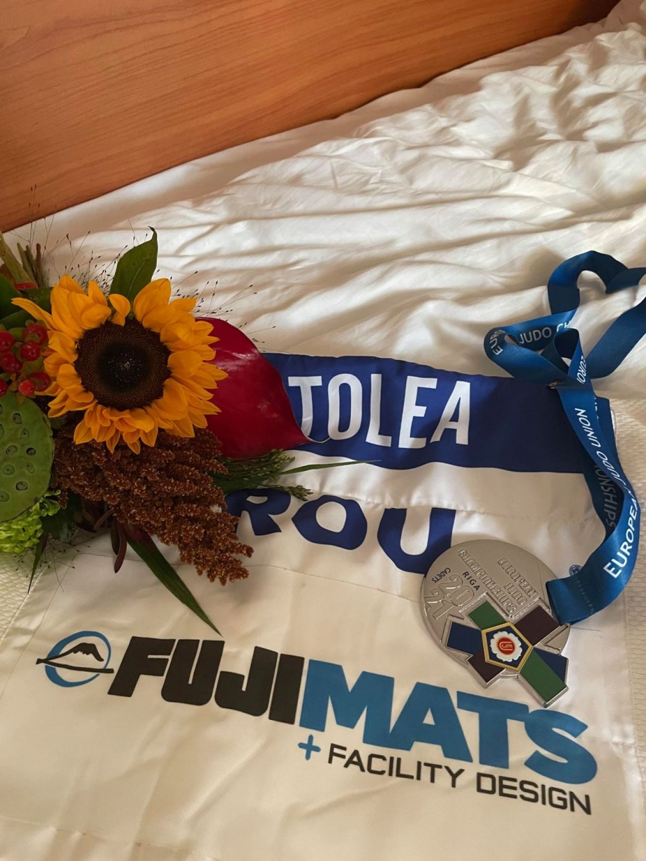 Vanessa Tolea, frumoasa din lotul României de judo.