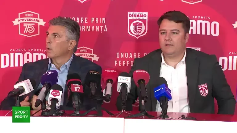Ionuț Lupescu a semnat cu CS Dinamo - Conferință de presă (20.10.2023)