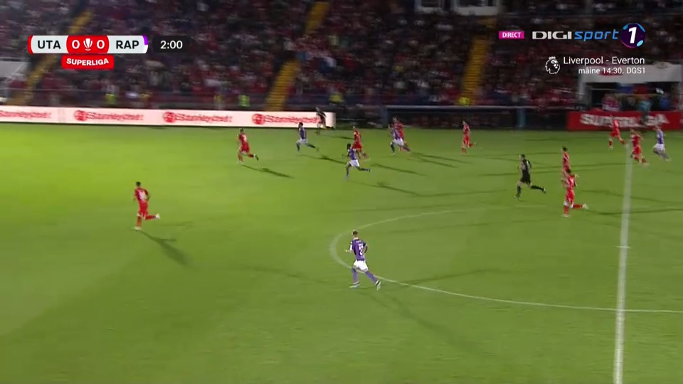 UTA Arad - Rapid 2-2 | Al patrulea egal consecutiv pentru gazde, giuleștenii pot pierde locul de pe podium_3