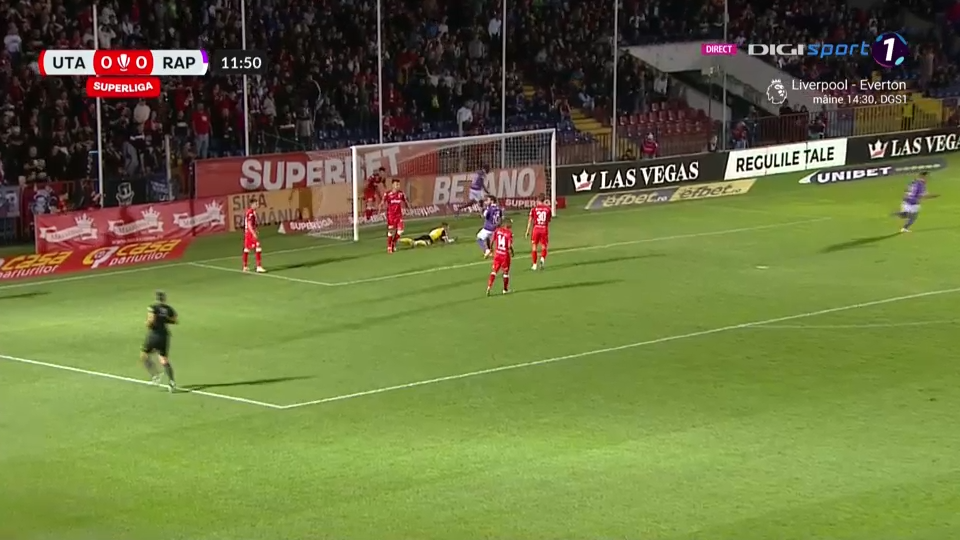 UTA Arad - Rapid 2-2 | Al patrulea egal consecutiv pentru gazde, giuleștenii pot pierde locul de pe podium_5