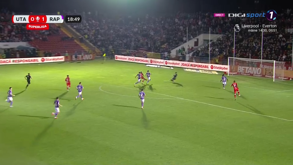 UTA Arad - Rapid 2-2 | Al patrulea egal consecutiv pentru gazde, giuleștenii pot pierde locul de pe podium_6